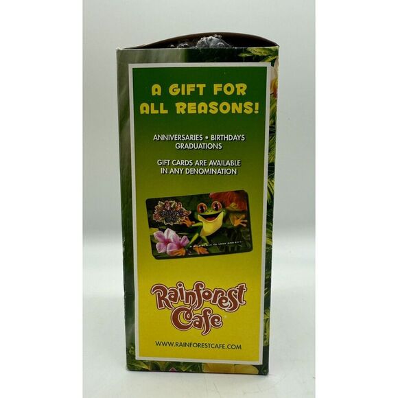 Rainforest Café Niagara‎ Falls Margarita Hurricane Cocktail Souvenir Glass NEW - Picture 4 of 5